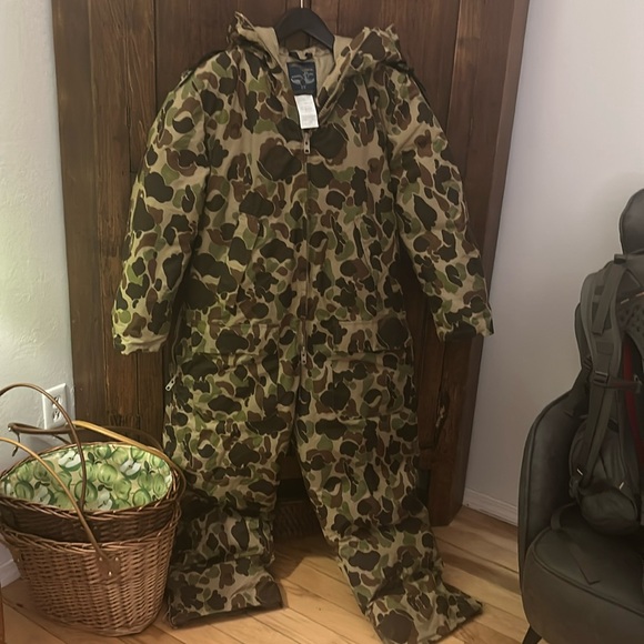 Snow Goose camo Goose down insulated suit - Picture 1 of 11